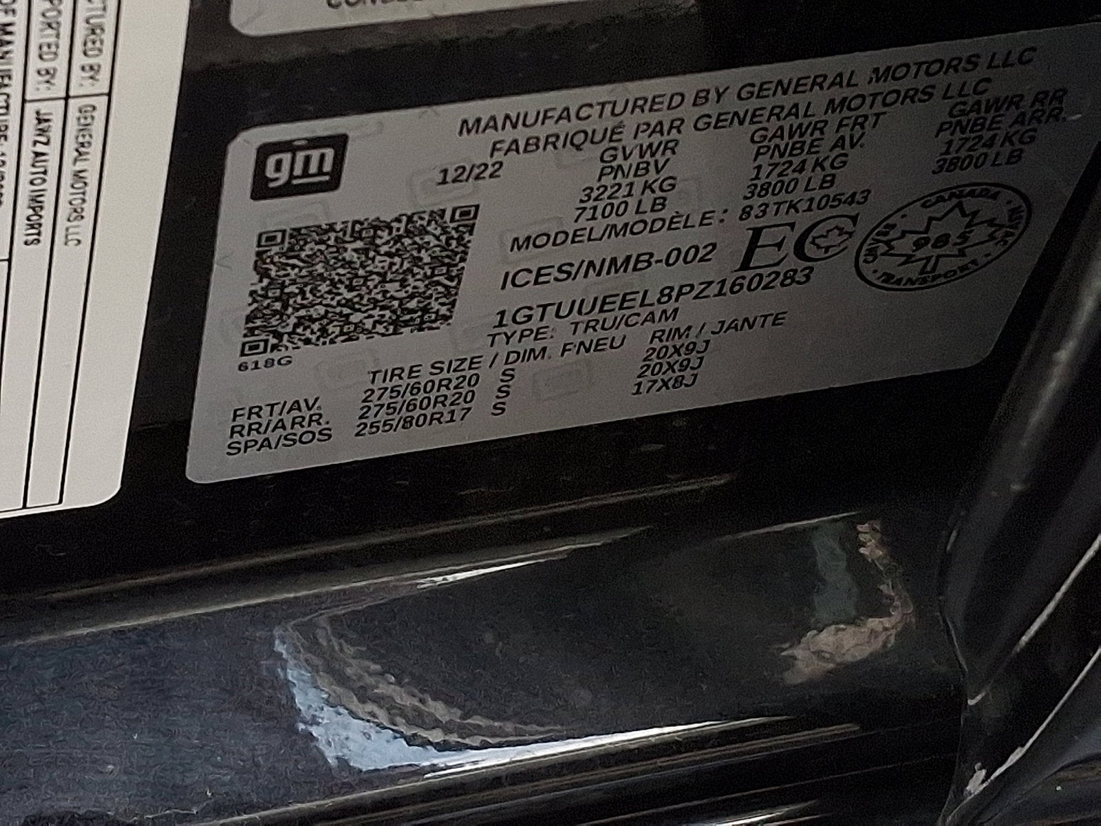 2023 GMC Sierra 1500 AT4