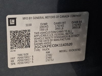 2019 Chevrolet Silverado LD LT