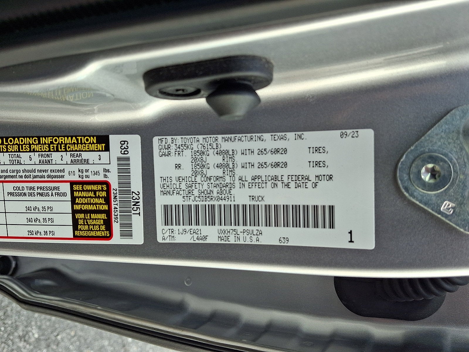 2024 Toyota Tundra Hybrid Limited 4WD