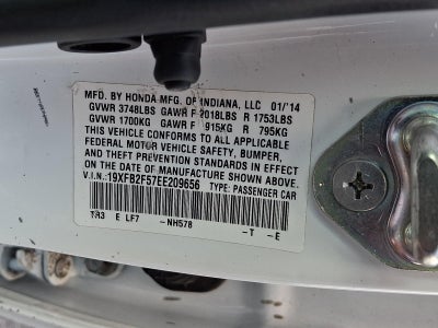 2014 Honda Civic Sedan LX CVT
