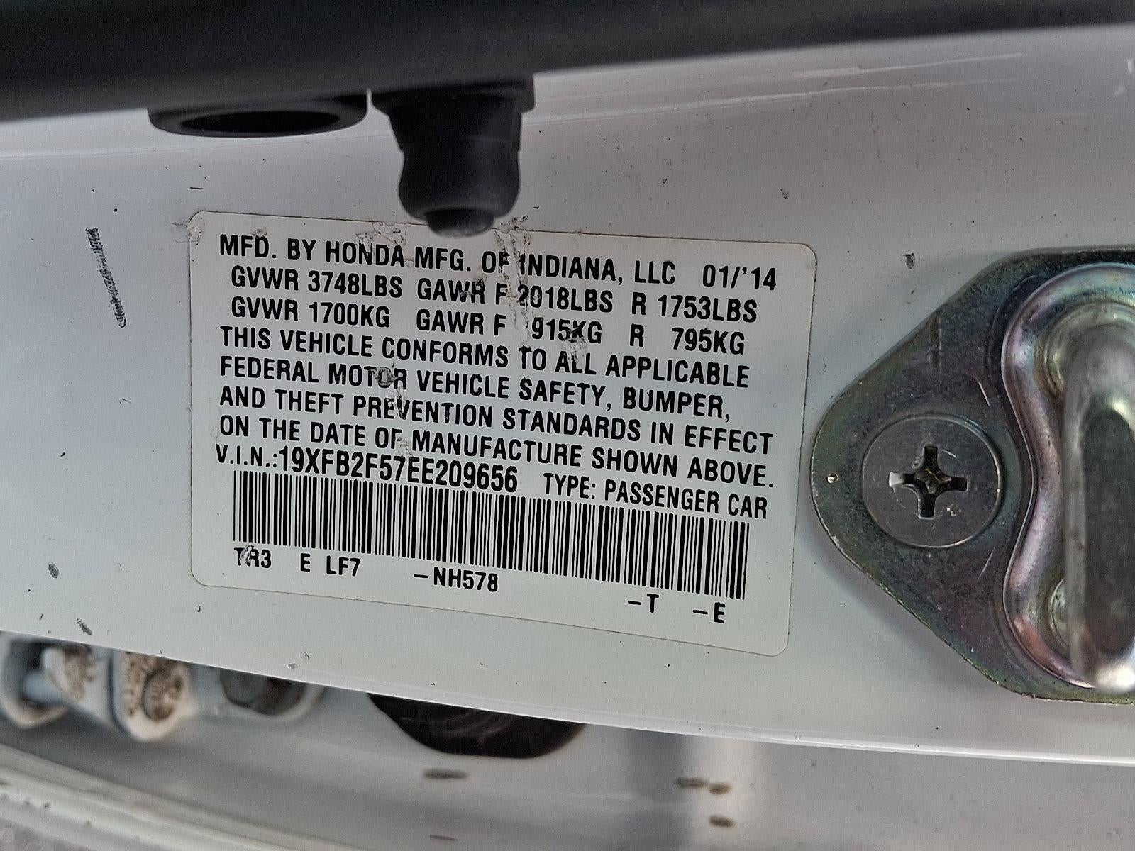 2014 Honda Civic Sedan LX CVT