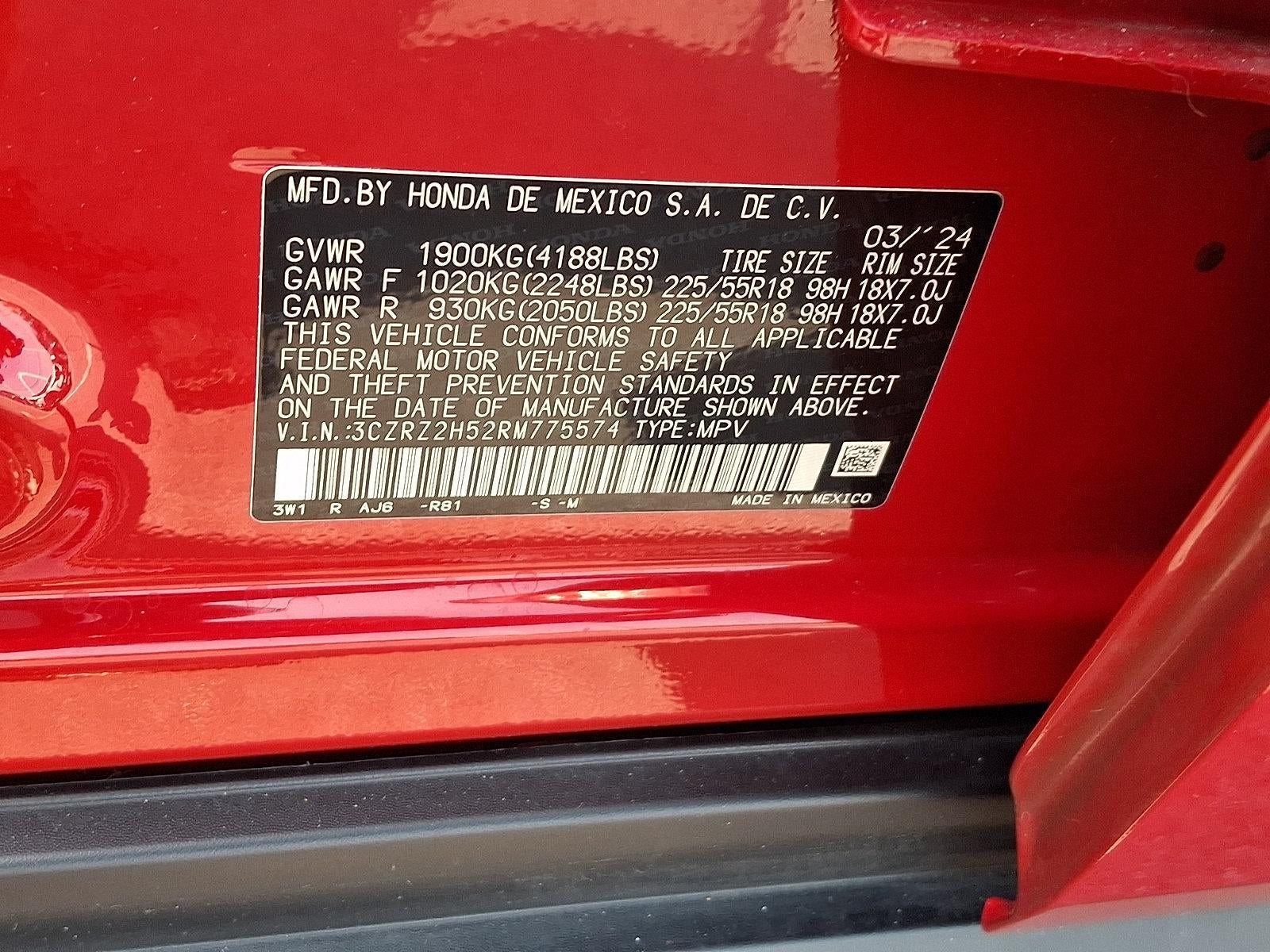 2024 Honda HR-V Sport AWD CVT