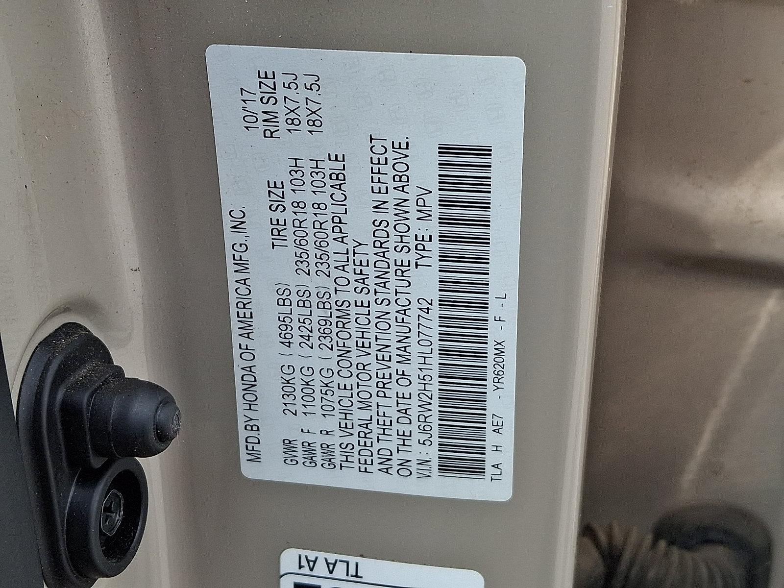 2017 Honda CR-V EX AWD