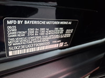 2026 BMW X5 xDrive40i Sports Activity Vehicle