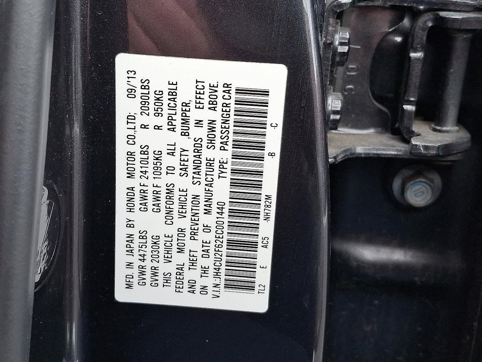 2014 Acura TSX Automatic with Technology Package