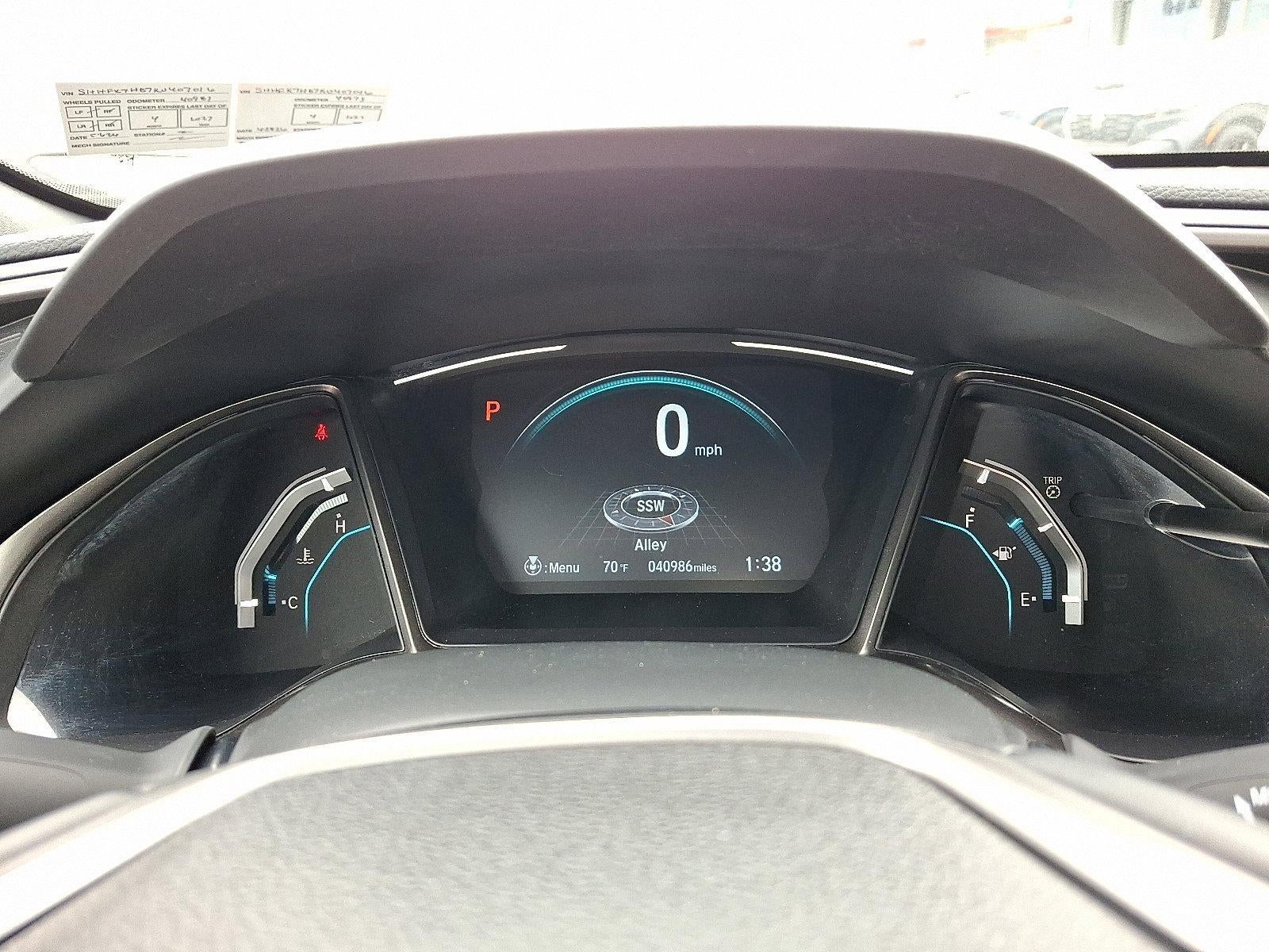 2019 Honda Civic Hatchback EX-L Navi CVT