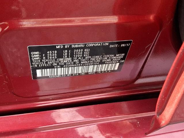 2018 Subaru Legacy 2.5i Sport