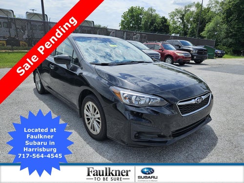 2018 Subaru Impreza 2.0i Premium 4-door CVT