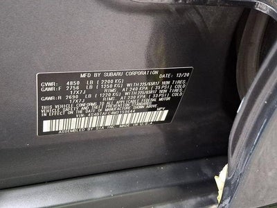 2021 Subaru Outback Premium CVT