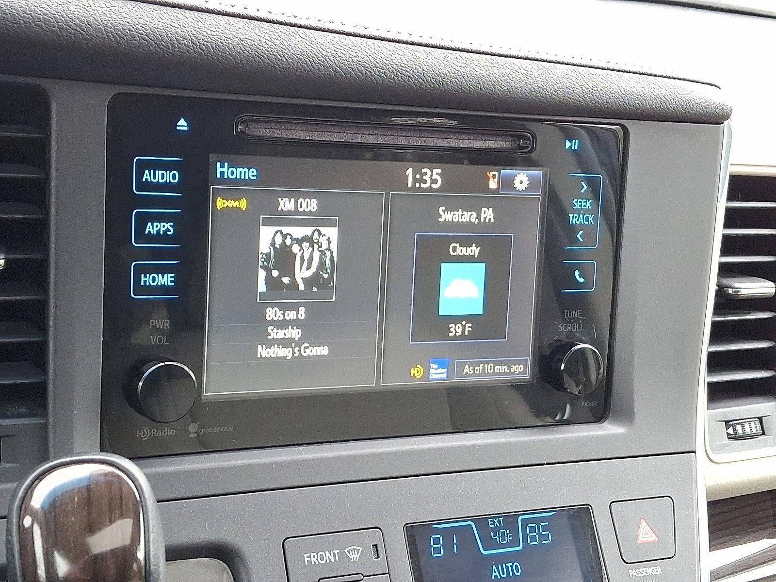 2015 Toyota Sienna 5dr 8-Pass Van XLE FWD (Natl)