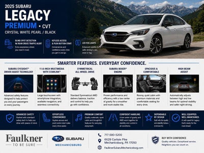2025 Subaru Legacy Premium AWD