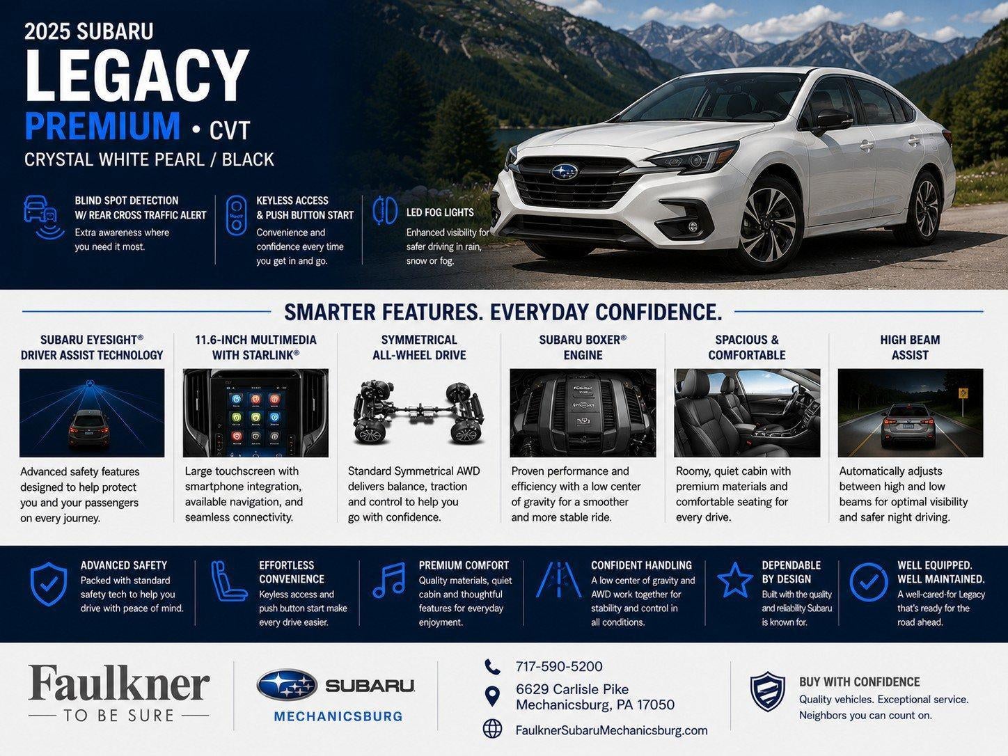 2025 Subaru Legacy Premium AWD