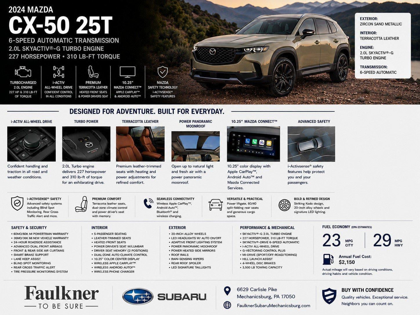 2024 Mazda Mazda CX-50 2.5 Turbo AWD