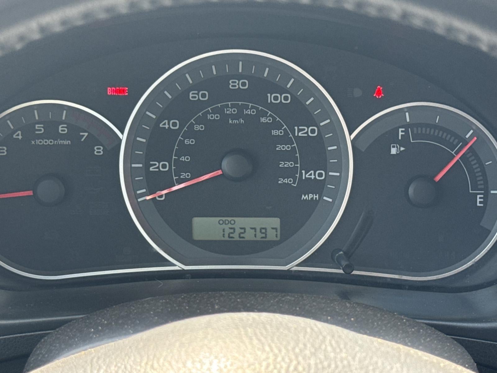 2008 Subaru Impreza Sedan 2.5i 4-Door Manual