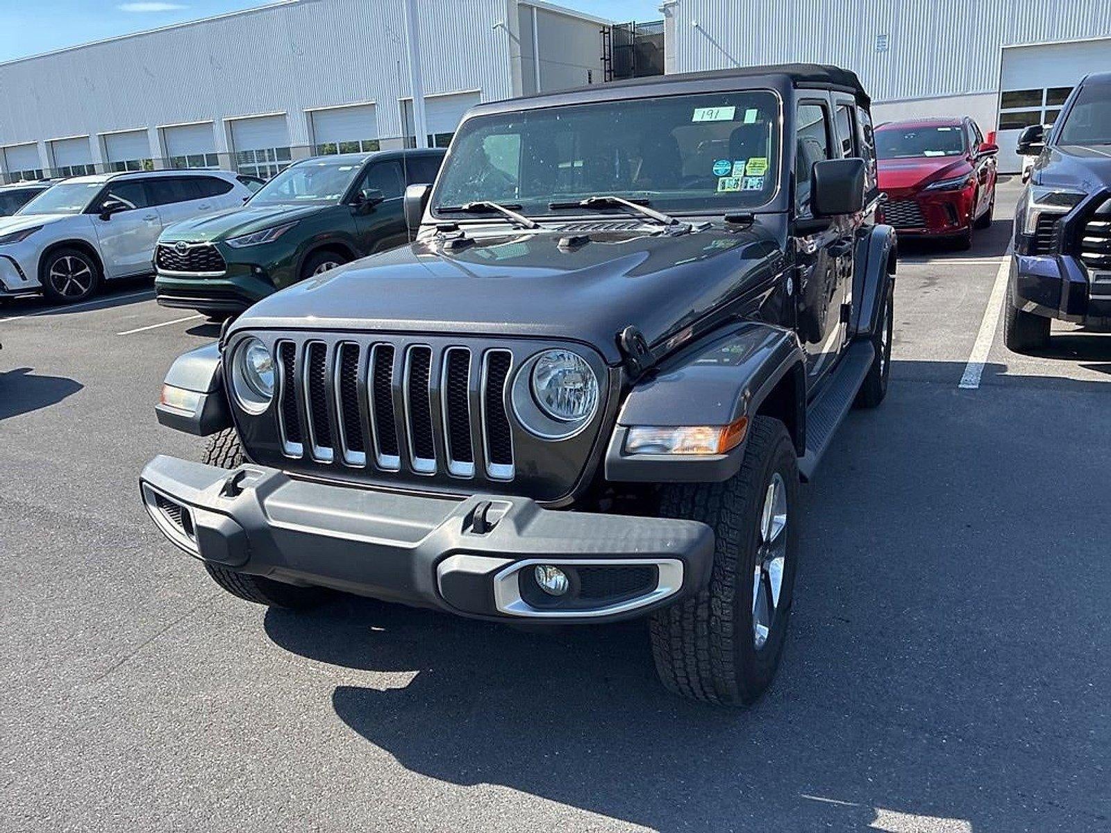 2018 Jeep Wrangler Unlimited Sahara 4x4