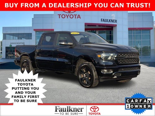 2022 RAM 1500 Big Horn 4x4 Crew Cab 5'7" Box