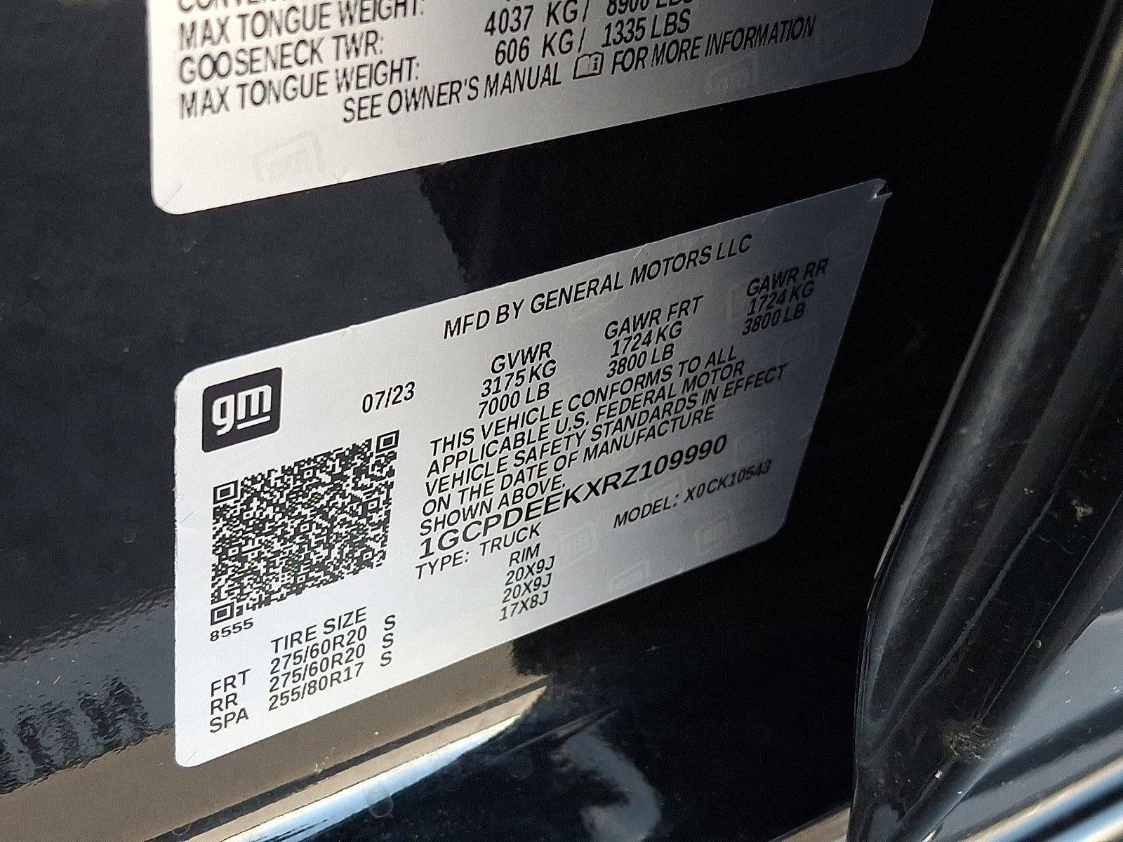 2024 Chevrolet Silverado 1500 Crew Cab Short Box 4-Wheel Drive RST