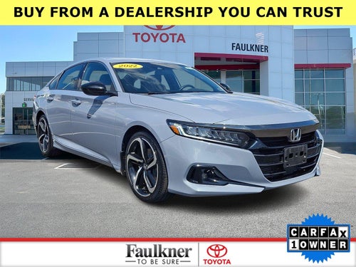 2022 Honda Accord Sedan Sport 1.5T CVT