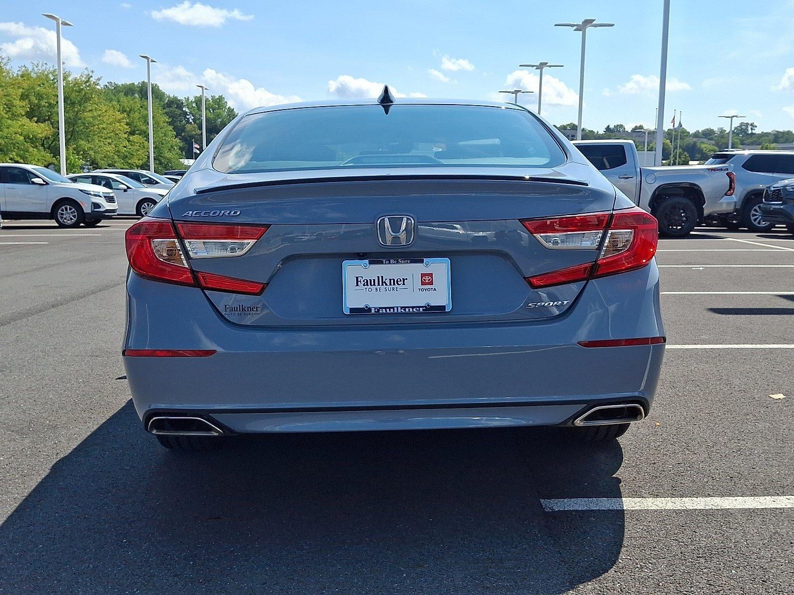 2022 Honda Accord Sedan Sport 1.5T CVT