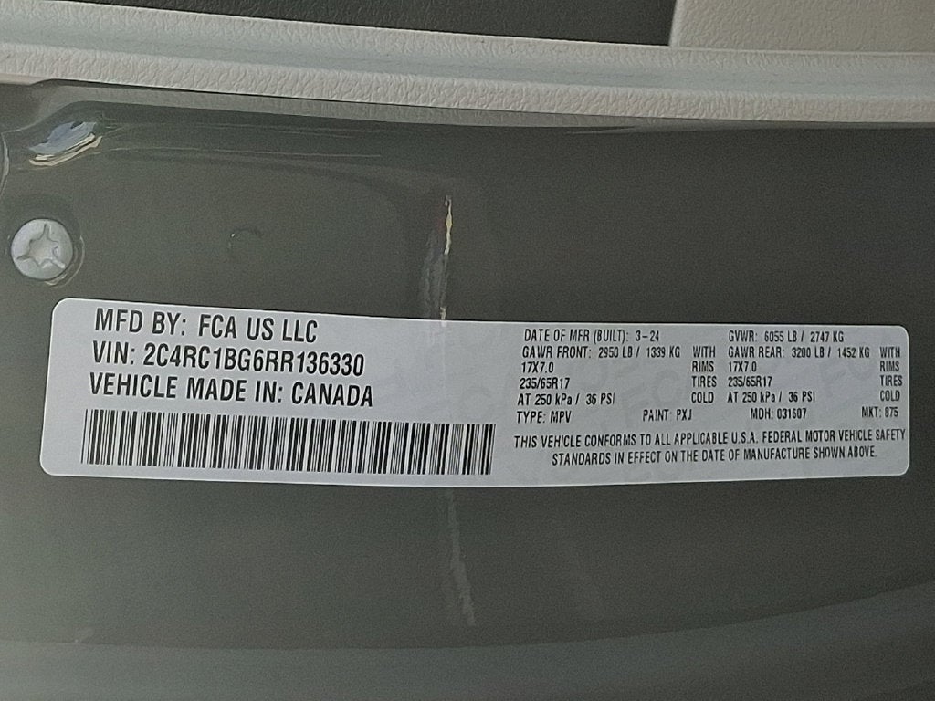 2024 Chrysler Pacifica Touring L