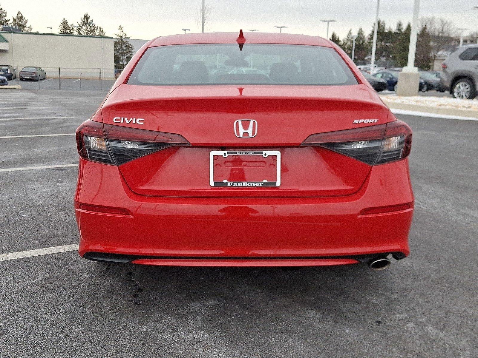 2025 Honda Civic Sedan Sport CVT