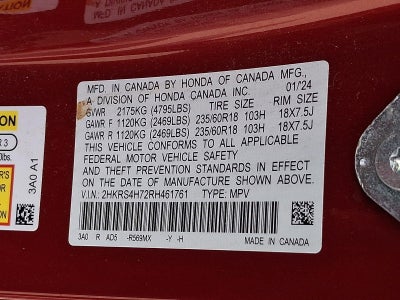 2024 Honda CR-V EX-L AWD