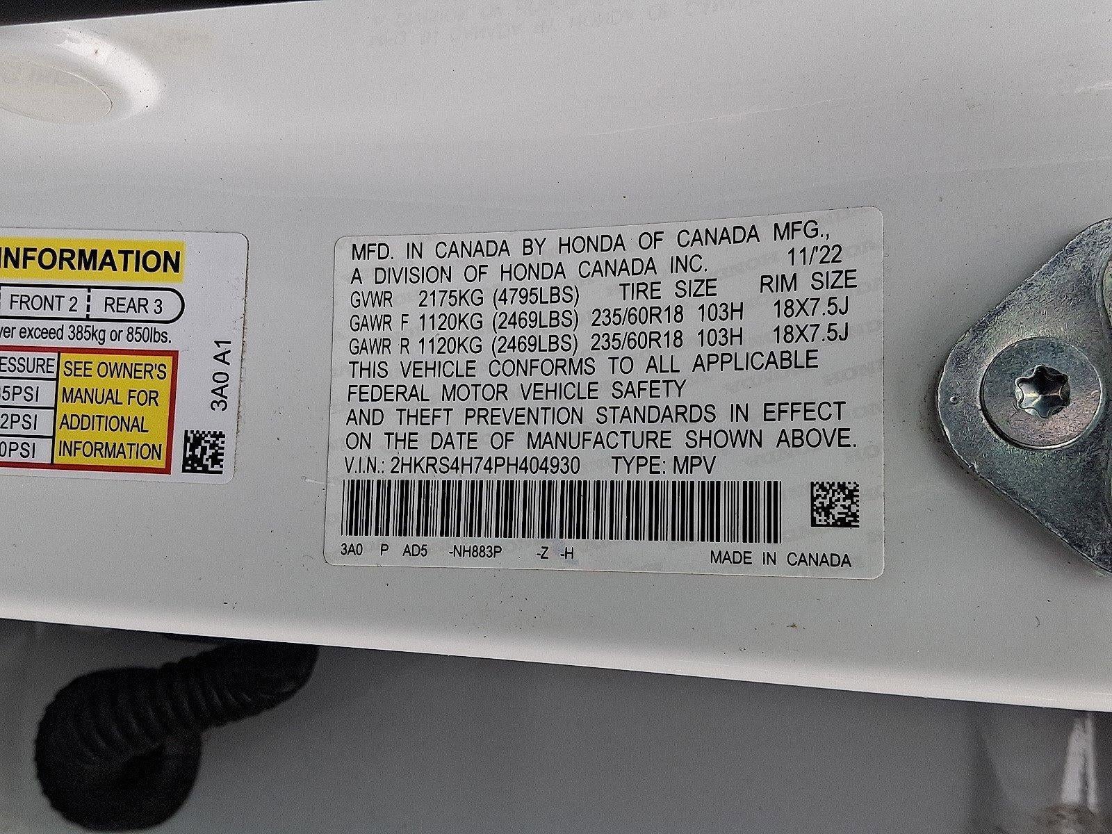 2023 Honda CR-V EX-L AWD