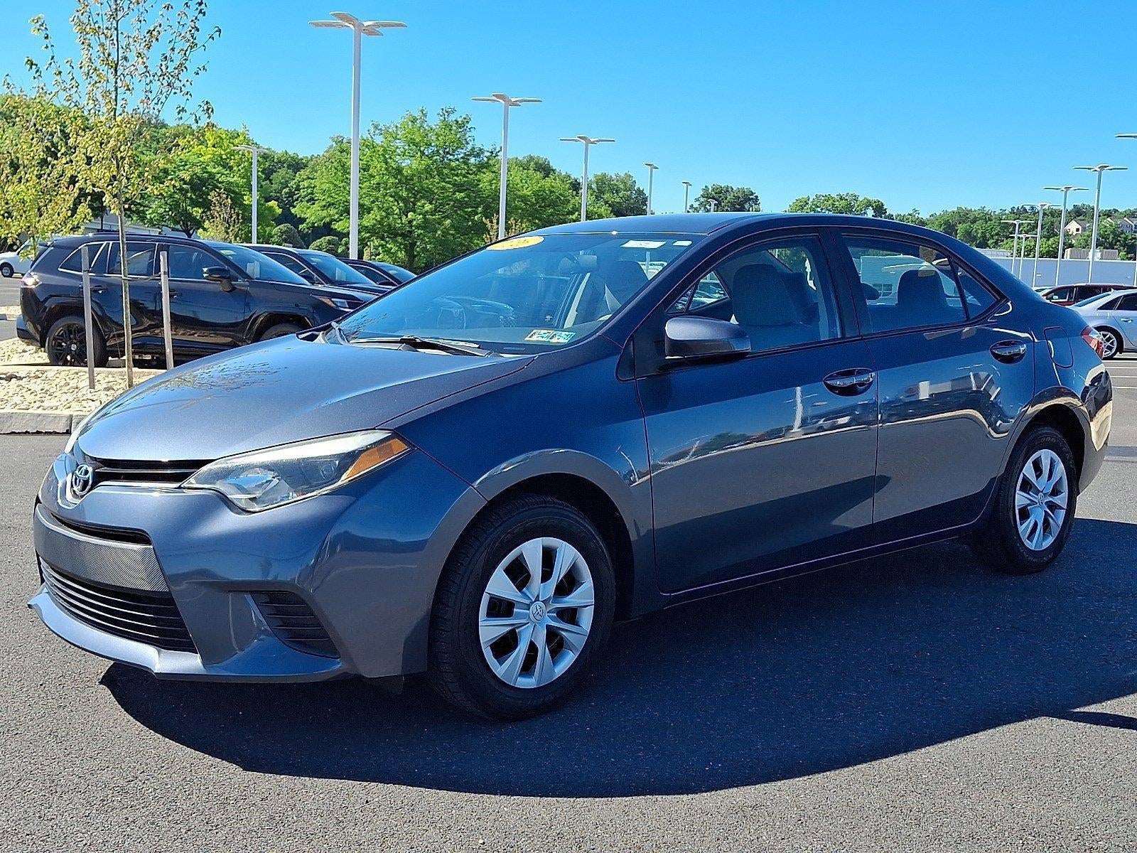 2016 Toyota Corolla 4dr Sdn Auto L (Natl)