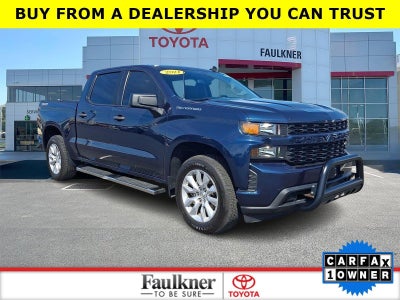 2021 Chevrolet Silverado 1500 Crew Cab Short Box 4-Wheel Drive Custom