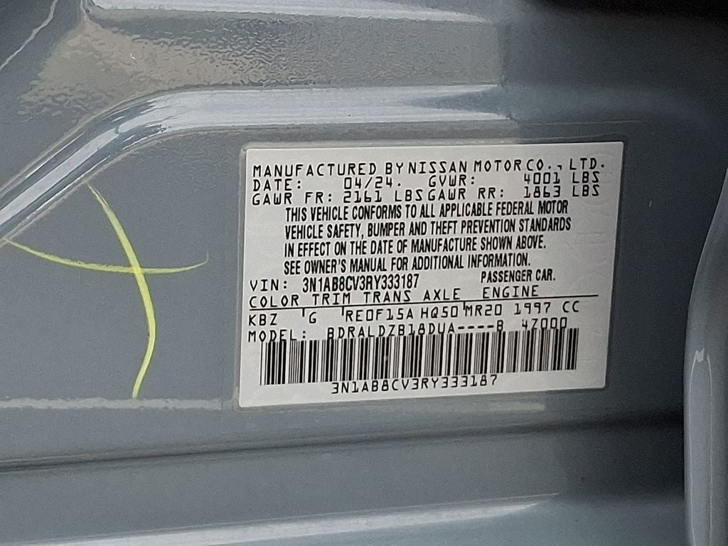 2024 Nissan Sentra SV