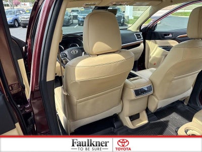 2018 Toyota Highlander Limited V6 AWD (Natl)
