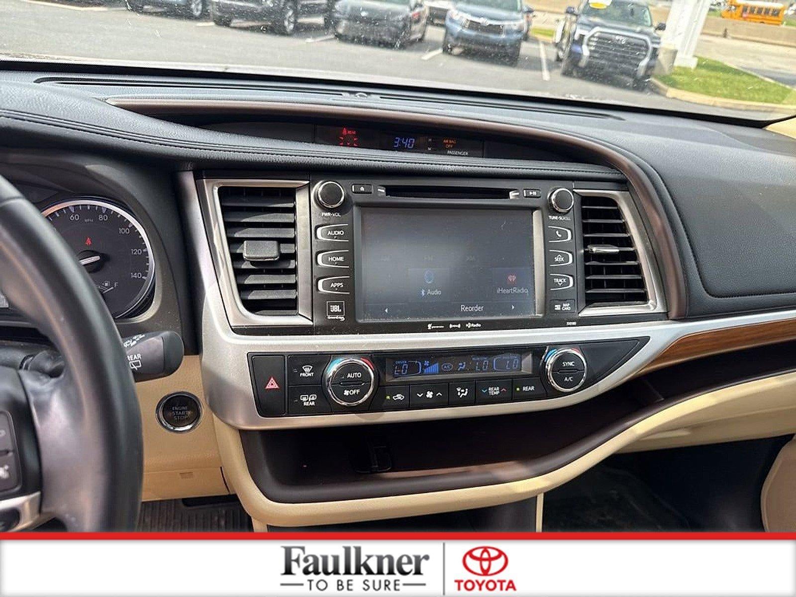 2018 Toyota Highlander Limited V6 AWD (Natl)