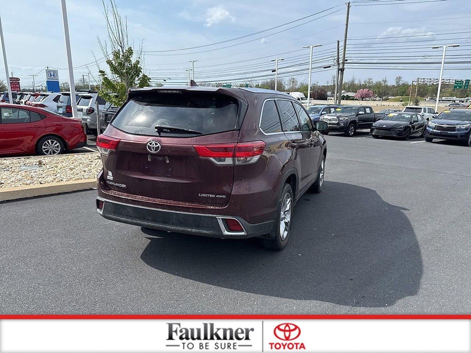 2018 Toyota Highlander Limited V6 AWD (Natl)