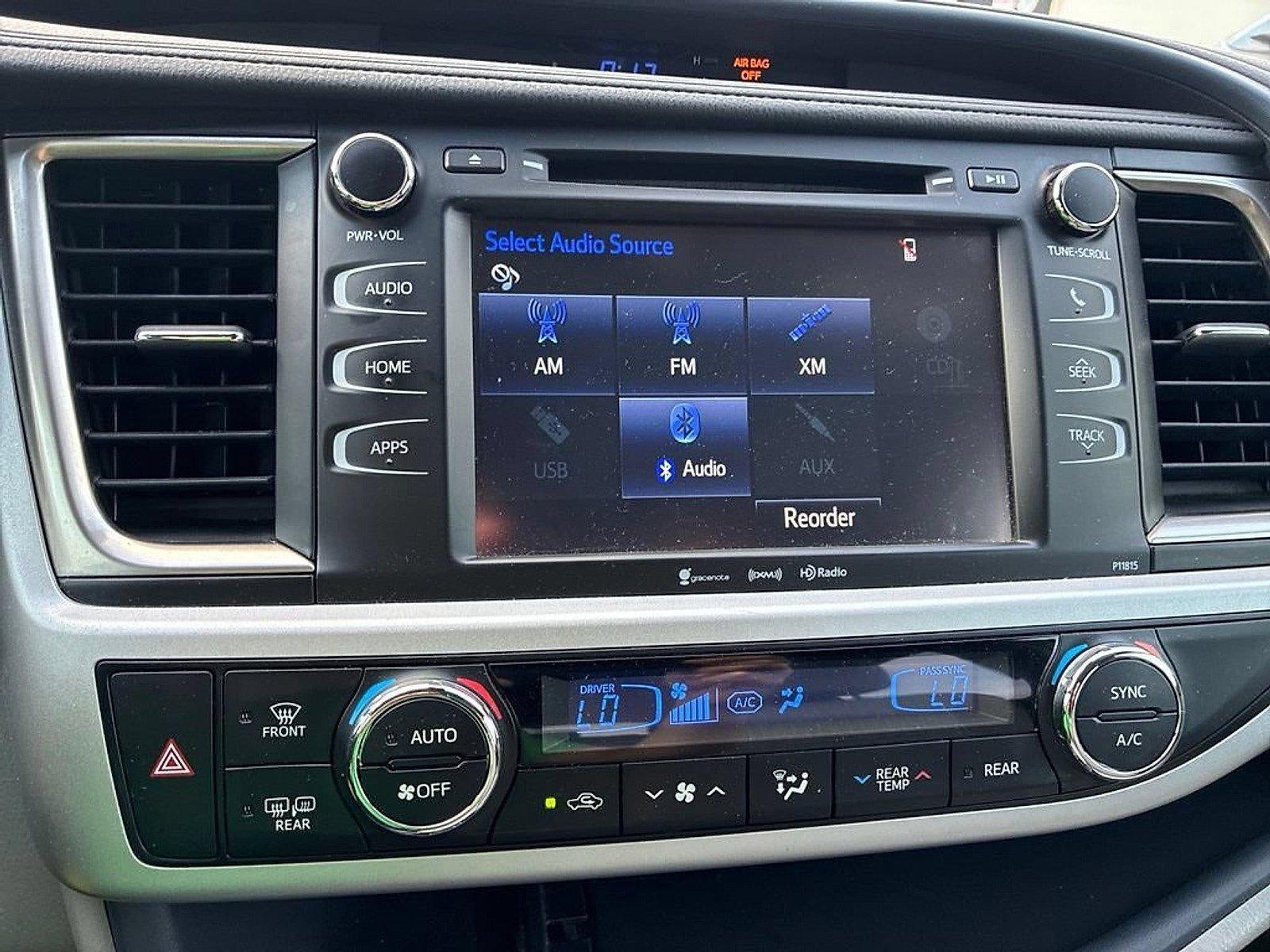 2019 Toyota Highlander LE Plus V6 FWD (SE)