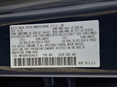 2025 Mazda Mazda CX-50 2.5 S Preferred Package AWD