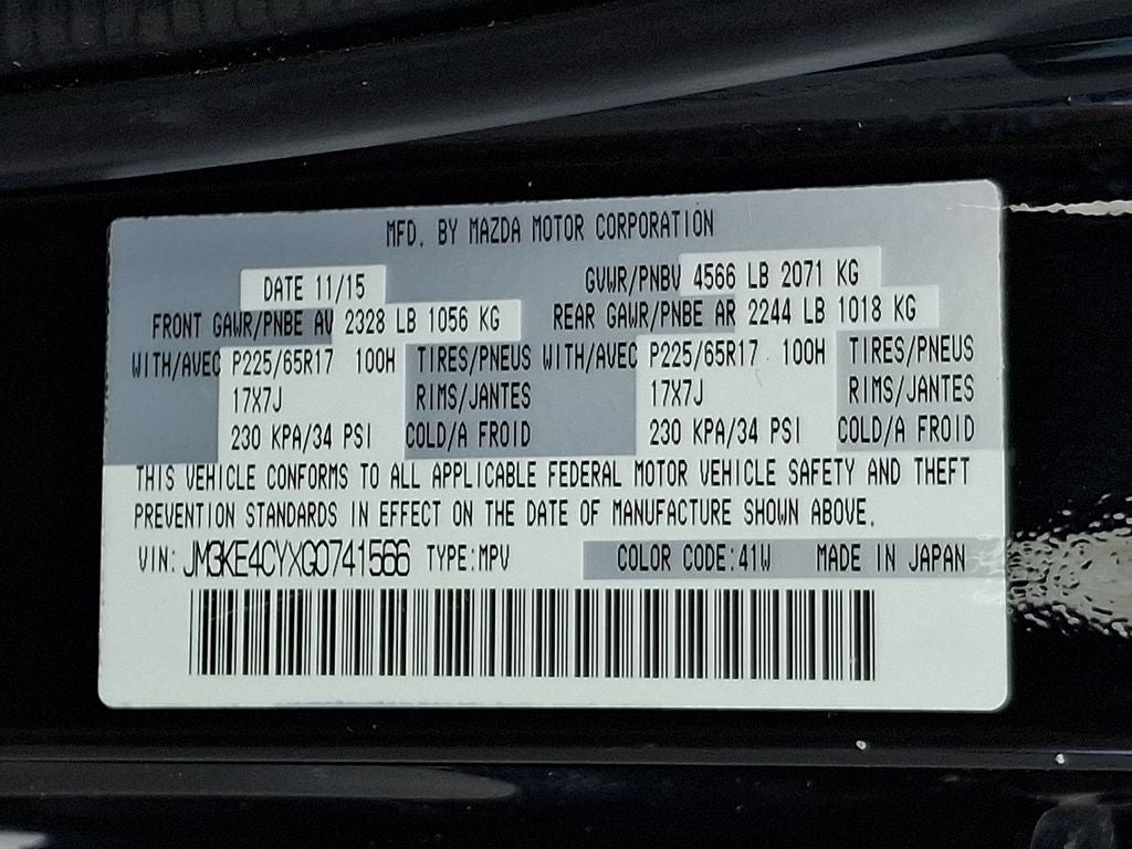 2016 Mazda Mazda CX-5 AWD 4dr Auto Touring