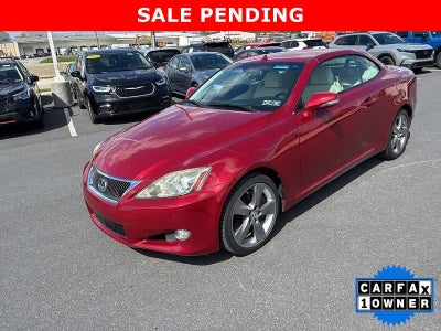 2010 Lexus IS 350C 2dr Conv
