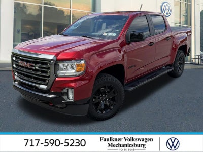 2021 GMC Canyon Crew Cab Short Box 4-Wheel Drive AT4 w/Leather