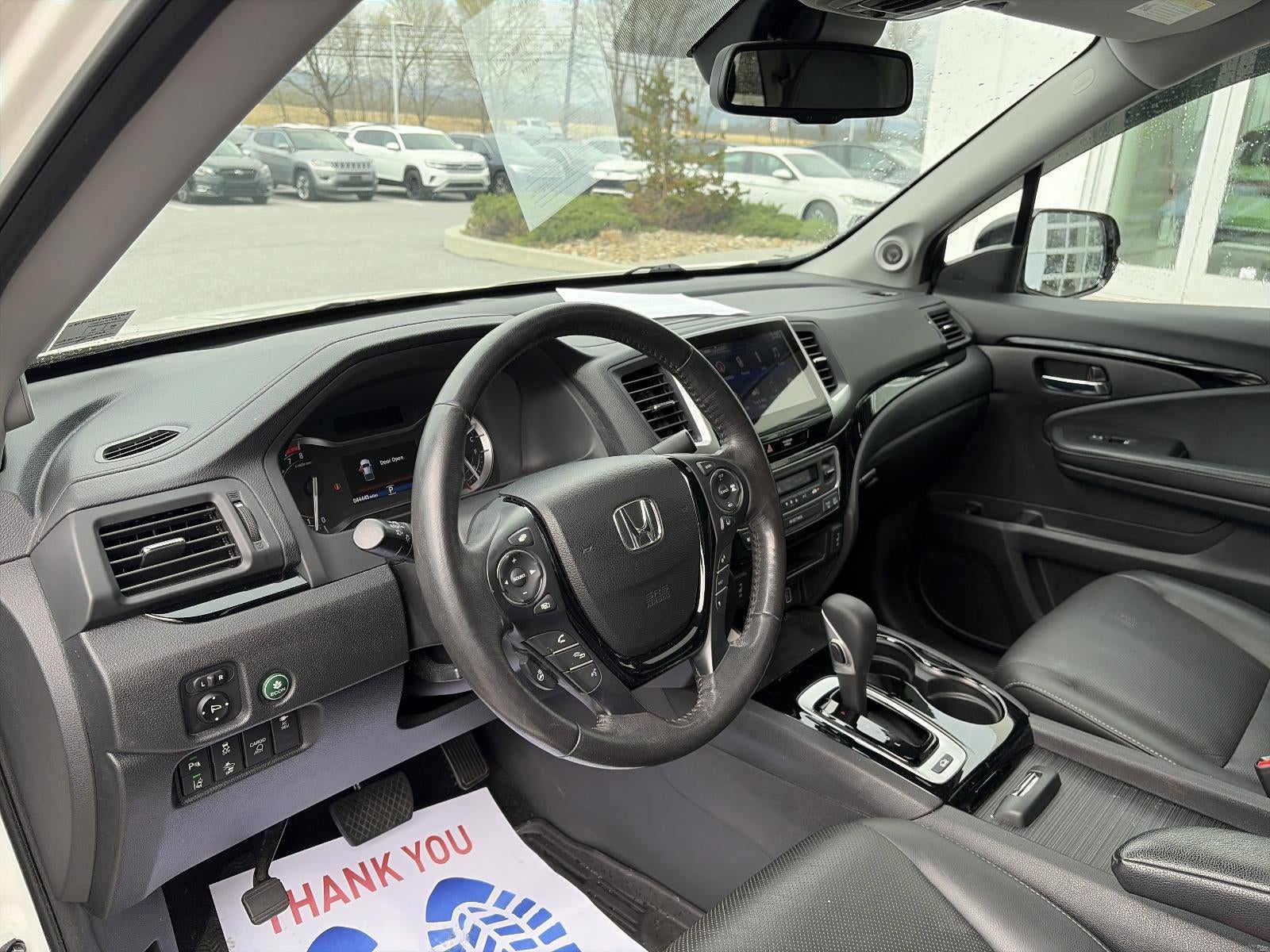 2019 Honda Ridgeline RTL-E AWD