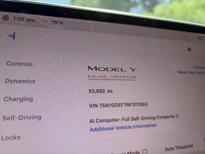 2022 Tesla Model Y Performance AWD