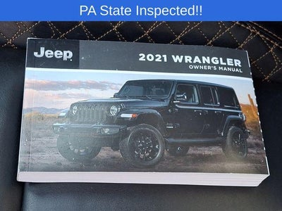 2021 Jeep Wrangler 4xe Unlimited Sahara 4x4