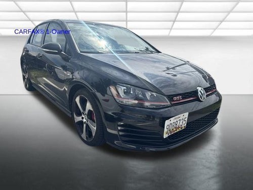 2017 Volkswagen Golf GTI 2.0T 4-Door SE Manual