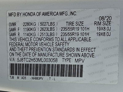 2021 Acura RDX SH-AWD w/Technology Package