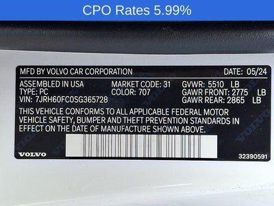 2025 Volvo S60 Plug-In Hybrid T8 AWD Plus