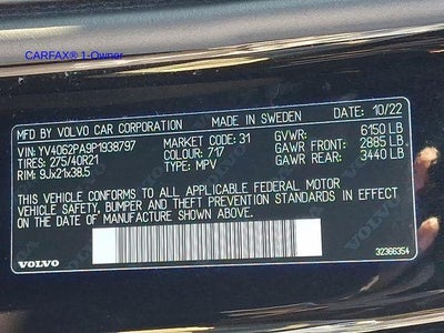 2023 Volvo XC90 B6 AWD Ultimate 7P