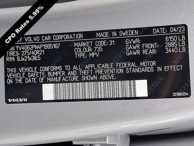 2023 Volvo XC90 B6 AWD Plus 7P