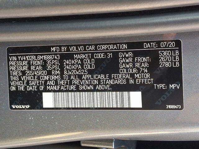 2021 Volvo XC60 T5 AWD Inscription