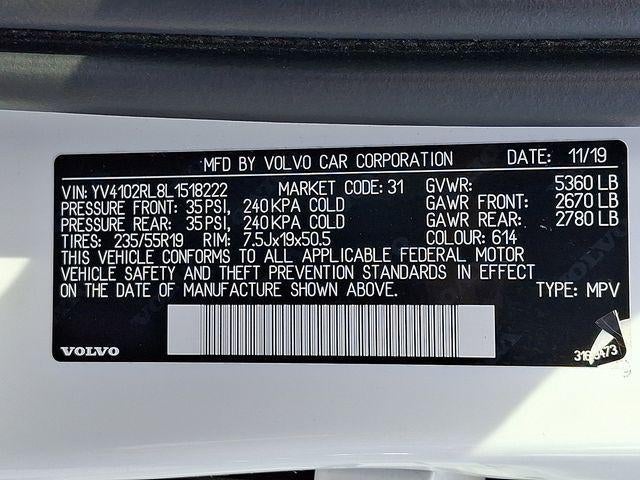 2020 Volvo XC60 T5 AWD Inscription