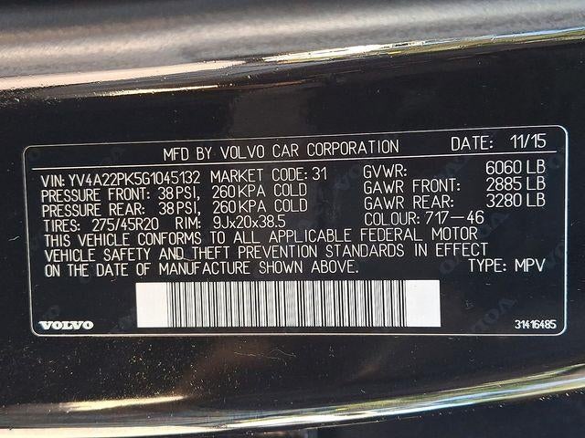 2016 Volvo XC90 AWD 4dr T6 Momentum