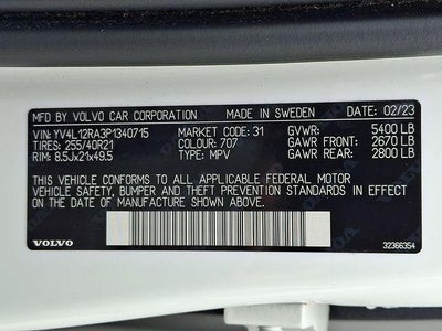 2023 Volvo XC60 B5 AWD Ultimate Bright Theme